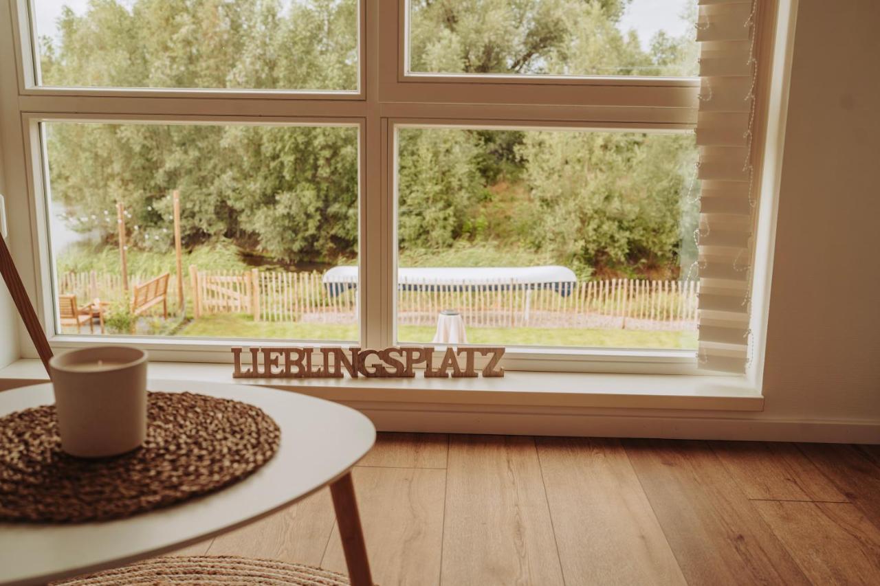 Malerisch Am See Mit Kamin, Sauna & Whirlpool Nordhorn Exterior foto